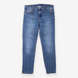 Jeans Mid Wash Blue Slim Leg Lightning Bolt Denim