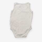 White Sleeveless Bodysuit