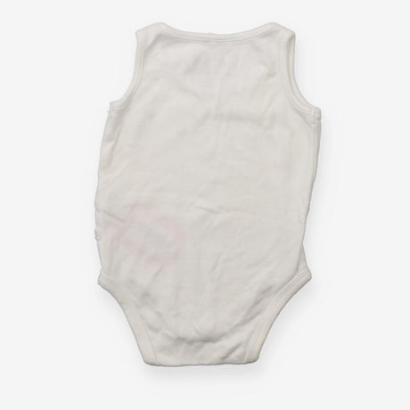 White Sleeveless Bodysuit