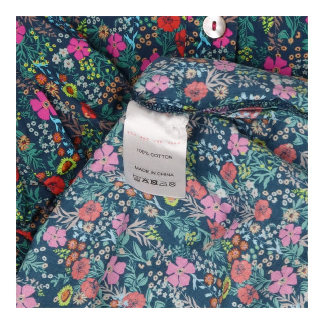 Floral Shirt Dress Muthahood