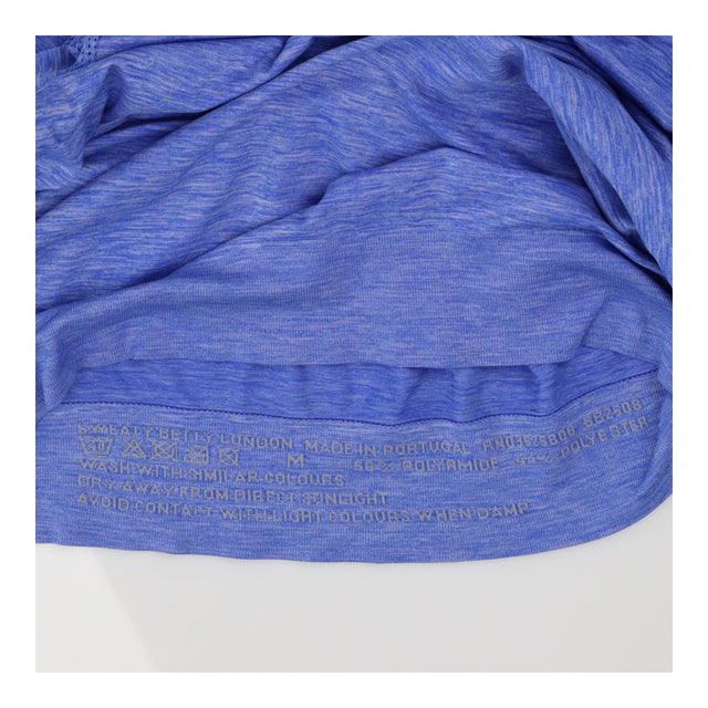 Mesh Work out Top Long Sleeve -Blue Marl