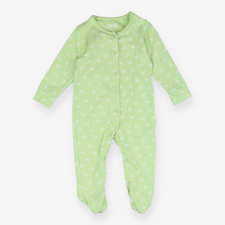 Green Swan Sleepsuit