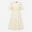 Cream White Floral Broderie Anglaise Embroidered C