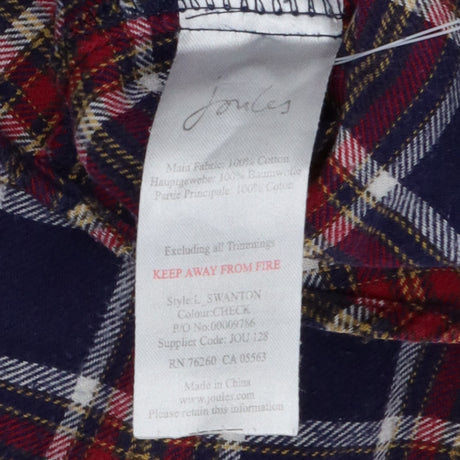 Boyfriend Check Shirt Purple Red Yellow Plaid Flan
