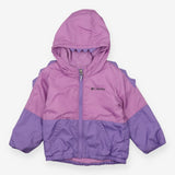 Pink and Purple Fleece Lined Jacket - Columbia