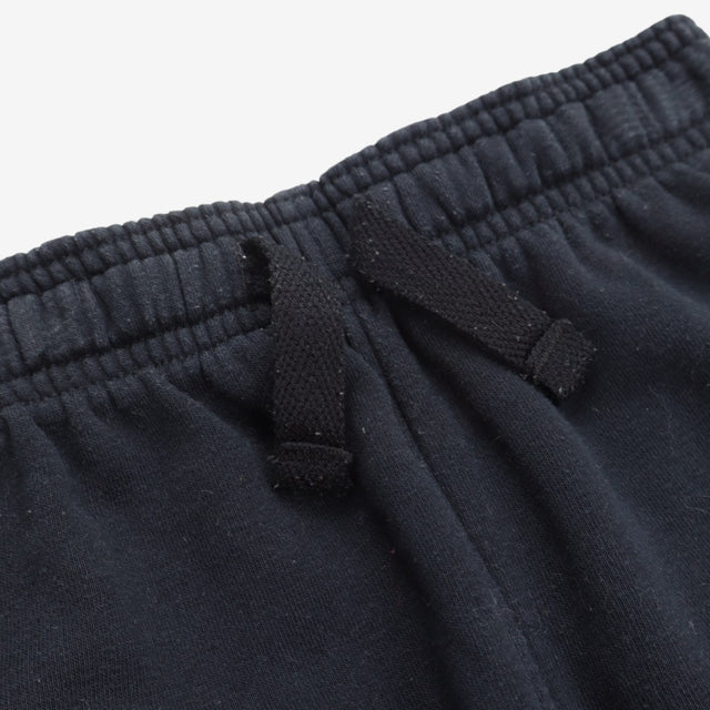 Black cuffed joggers