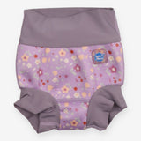 Swim Nappy Purple Floral