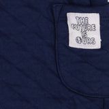 Jogger and Sweater Navy Quilted Let's Build A Home