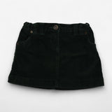 Skirt Green cord 