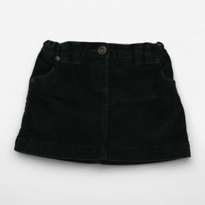 Skirt Green cord 