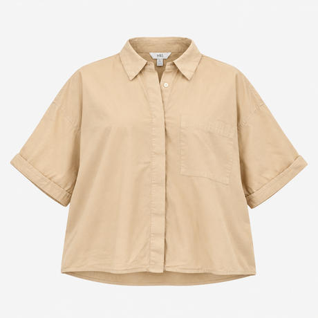 Shirt Sandstone Boxy Chest
