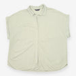 Oversized Shirt Apple Green Short Sleeve