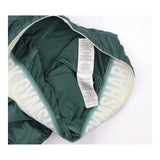 Joggers Green Contrast Piping Tapered Leg Elastica