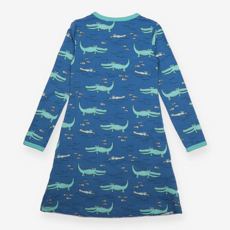 Blue Alligator Dress