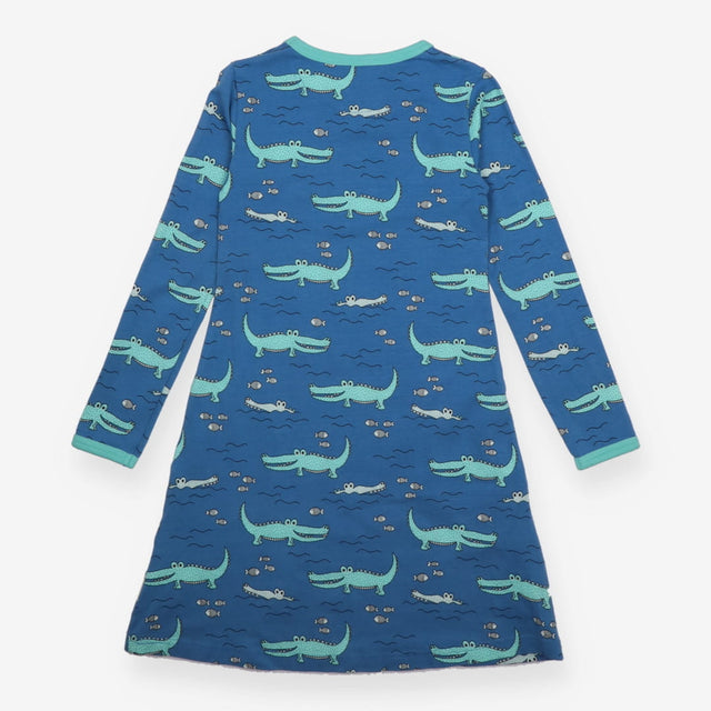 Blue Alligator Dress
