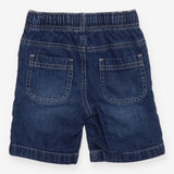 Shorts denim with white drawstring