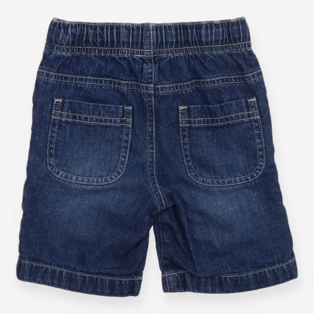 Shorts denim with white drawstring