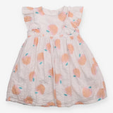 White Dress with Peaches 