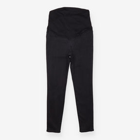 Maternity Jeans Black Skinny Over-Bump Stretch Den