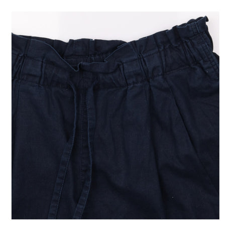 Shorts Navy Blue Elasticated Waist Drawstring Casu