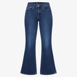 Bootcut Jeans Dark Wash Stretch Denim