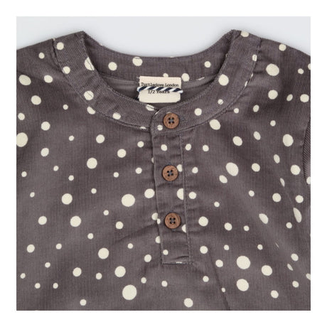 T-shirt grey cord scatter dots