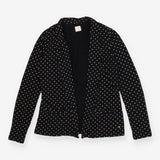 Des Petits Hauts Cotton Polka Dot Blazer