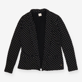 Des Petits Hauts Cotton Polka Dot Blazer