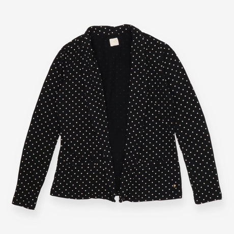 Des Petits Hauts Cotton Polka Dot Blazer