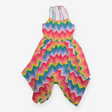Sundress silky multi colour zig zag handkerchief h