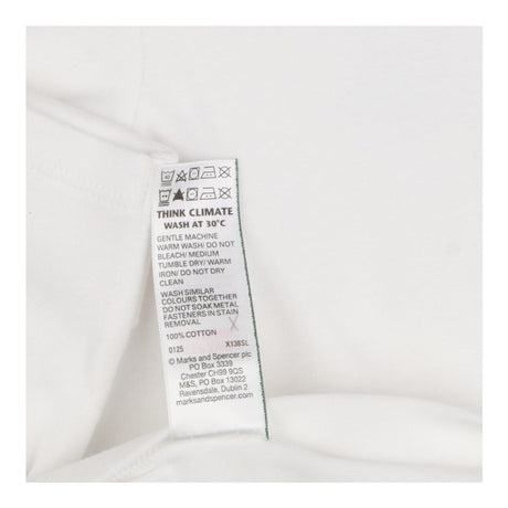 Sleepsuits White Zip Up 4 Pack