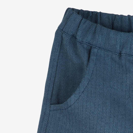 Herringbone scallop shorts