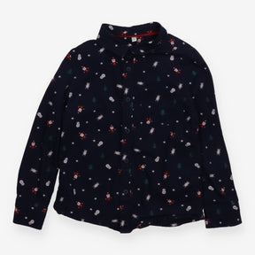 Navy Long Sleeve Shirt - Festive Friends
