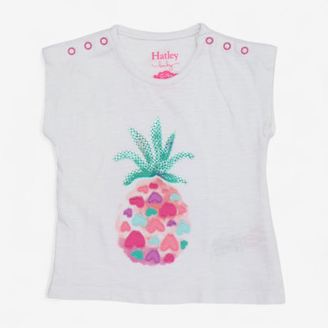 Tank Top White with Pineapple