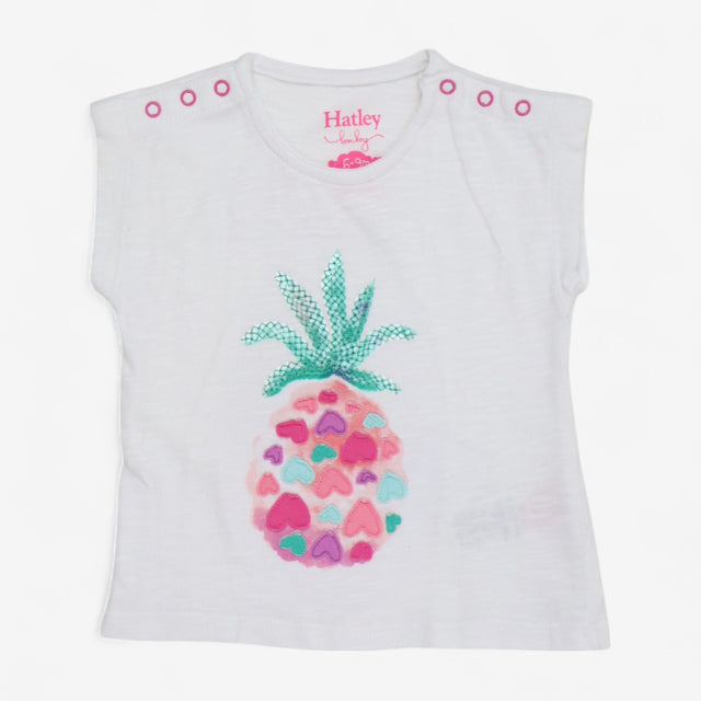 Tank Top White with Pineapple