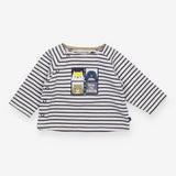 Love My Friends Striped Long Sleeve 