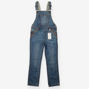 Denim light wash dungarees
