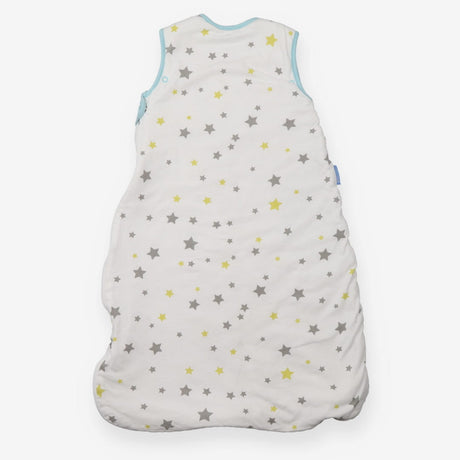 Sleeping bag white grey yellow stars 2.5 tog
