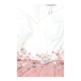 Ivory and Dusty Rose Embellished Maxi Occasion Dre
