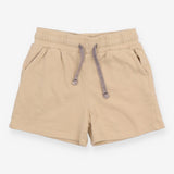 Cream Jersey Shorts