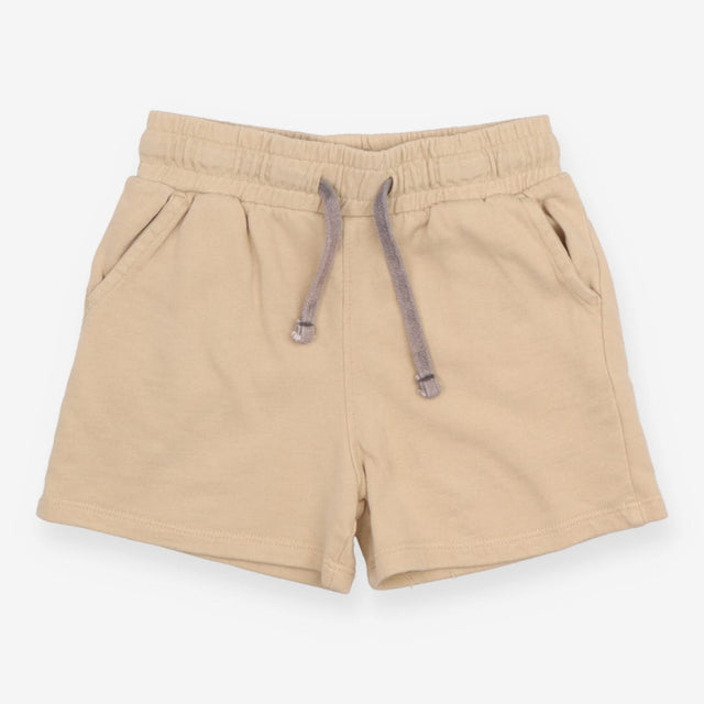 Cream Jersey Shorts
