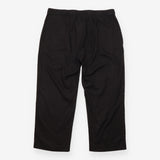 Maternity Trousers Black Linen Blend Under Bump Dr
