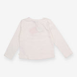 White Sequin Butterfly Long Sleeve