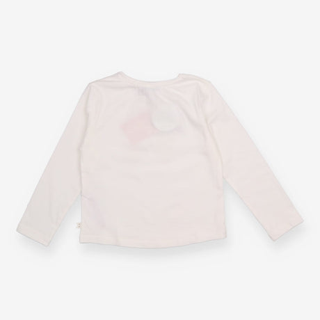 White Sequin Butterfly Long Sleeve