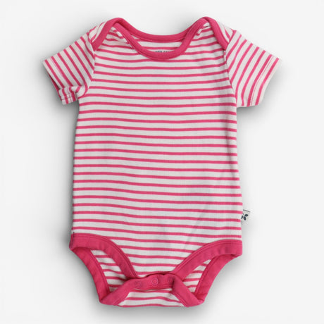 Pink Striped Bodysuit