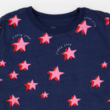 PJs Navy Pink and red superstars