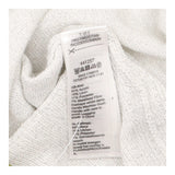 Silver Grey Metallic Knit Jumper With Ribbed Trims