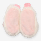 White Bunny Fluffy Slippers -Doudou