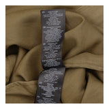 Midi Utility Dress Dark Khaki Lyocell Belted
