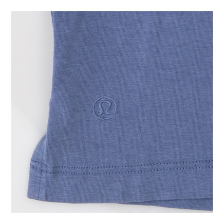 Lululemon Blue Short Sleeve Crewneck work out Tee